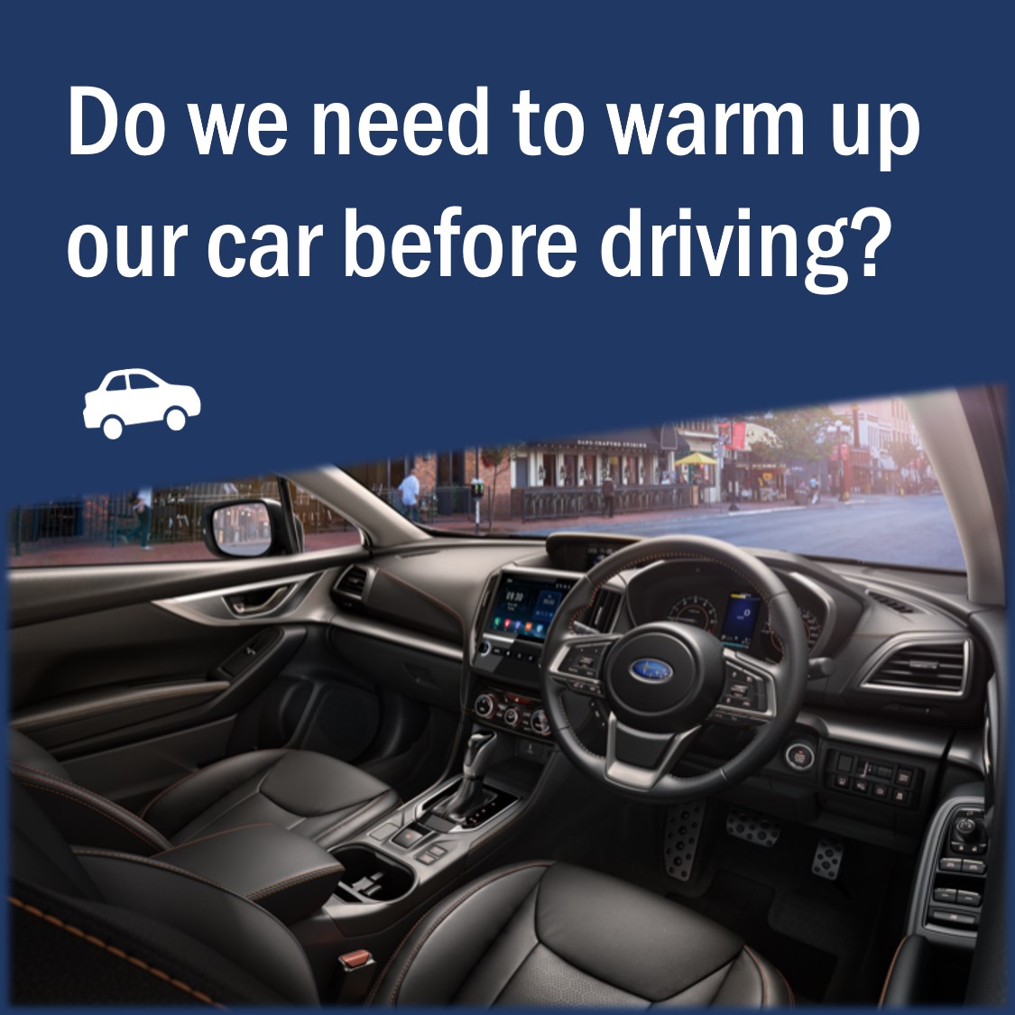 Do we need to warm up our car before driving?